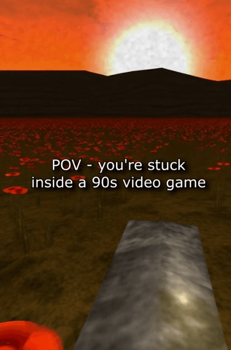 GoViralFast video template example showing trending content