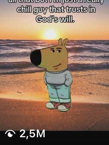 Trending social media post example